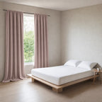 Chenille Blackout Curtains, 2 Panels - 98% Light Blocking - Pink